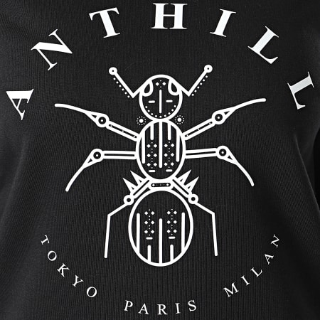 Anthill - Robe Sweat Femme Logo Noir