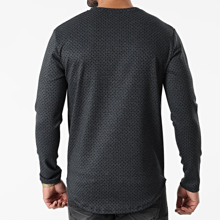 Frilivin - Tee Shirt Manches Longues 15101 Noir