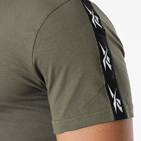 Reebok Tee Shirt A Bandes TE Tape GQ4207 Vert Kaki