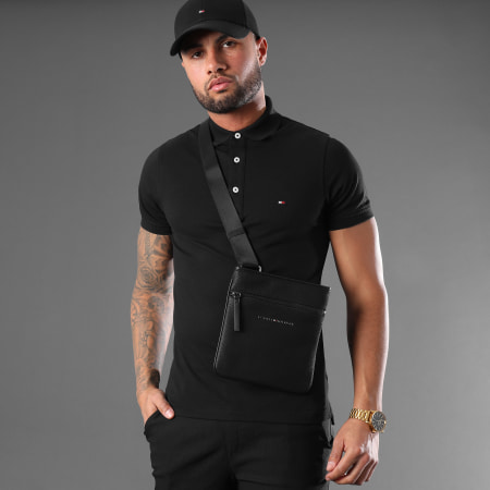 Tommy Hilfiger - Polo Manches Courtes Core Tommy 4975 Noir