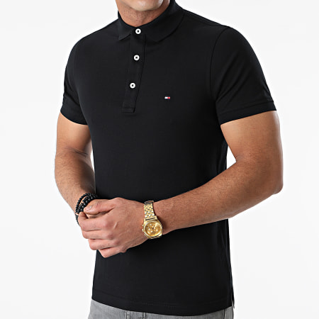 Tommy Hilfiger - Polo Manches Courtes Core Tommy 4975 Noir