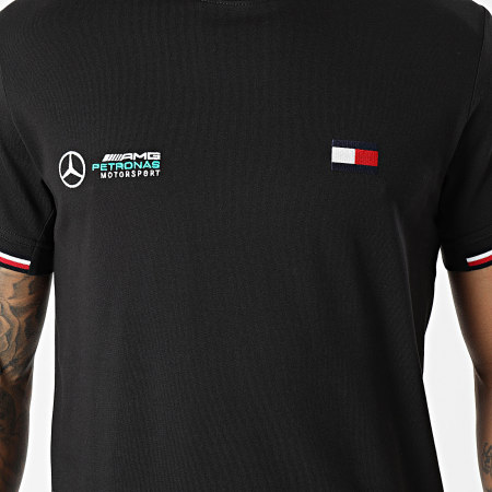 Tommy Hilfiger - Tee Shirt Mercedes-Benz Tipped Logo 8496 Noir