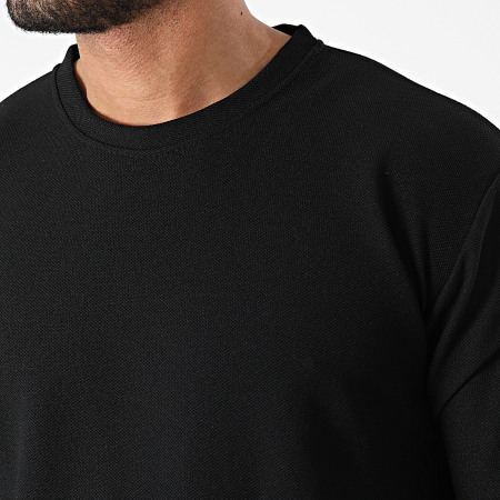 Frilivin - Tee Shirt Manches Longues Oversize 5532 Noir