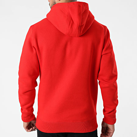 Tommy Jeans - Sweat Capuche Linear Logo 1016 Rouge