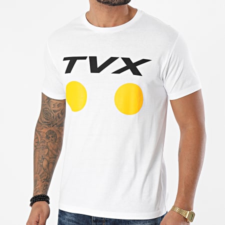 13 Block - Tee Shirt TVX002 Blanc