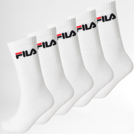 Fila - Confezione da 5 paia di calzini F9505 Bianco