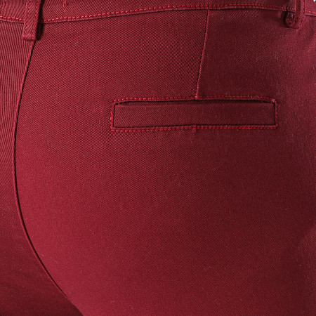LBO - Pantalon Chino Skinny 1445 Bordeaux