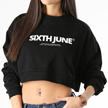 Sixth june crop crew sweatshirt