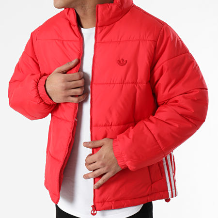 Adidas Originals - Doudoune Padded Stand Puffer GE1344 Rouge