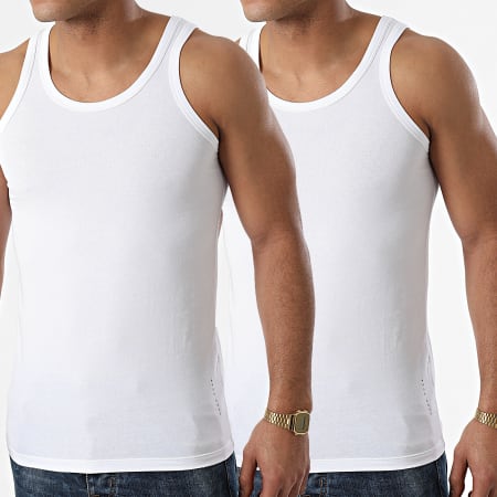 BOSS - Pack De 2 Camisetas De Tirantes 50325406 Blanco