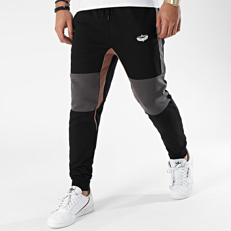 Charo - Pantalon Jogging Beamer WY4239 Noir