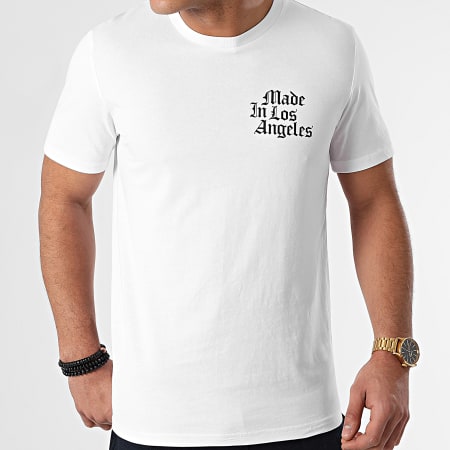 Compagnie de Californie - Tee Shirt Hollywood Made In Blanc