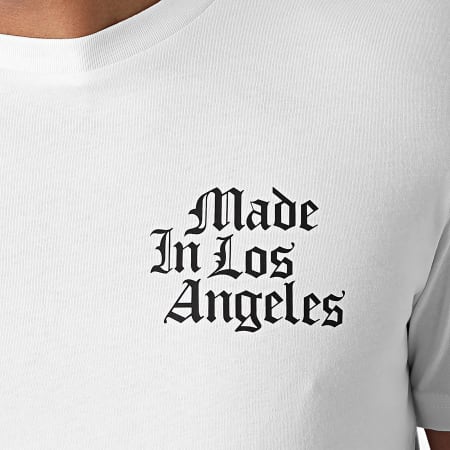 Compagnie de Californie - Tee Shirt Hollywood Made In Blanc