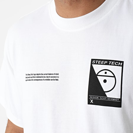 The North Face - Tee Shirt Steep Tech A4746FN4 Blanc 