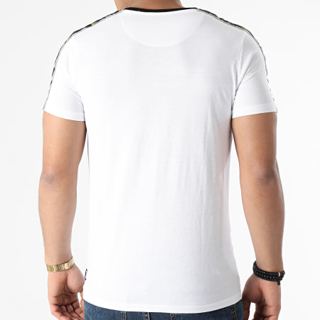 Capslab - Tee Shirt A Bandes BUU Blanc