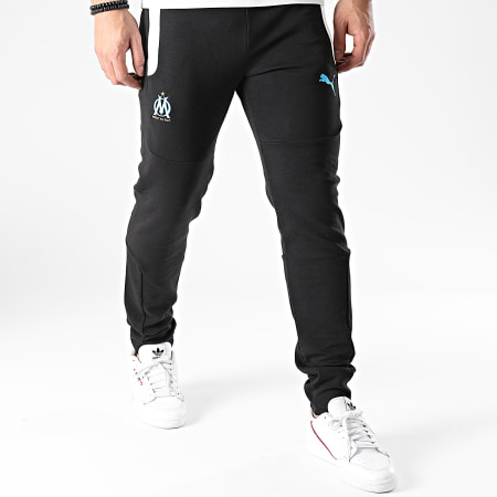 Pantalon Survetement Survetement Om 2021 Noir Puma Pantalon