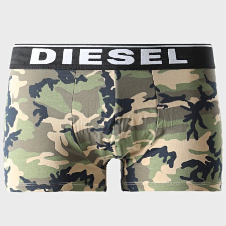 Diesel - Lot De 3 Boxers Damien 00ST3V-0WBAE Noir Vert Kaki Camouflage