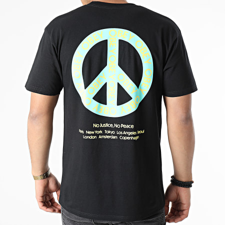 Obey - Tee Shirt Peace Noir