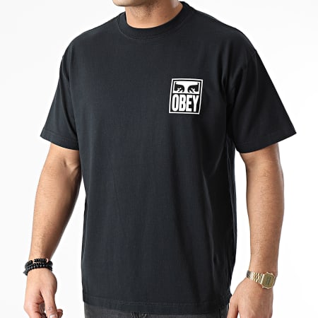 Obey - Tee Shirt Eyes Icon 2 Noir