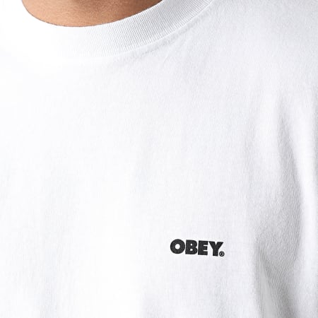 Obey - Tee Shirt Bold Blanc