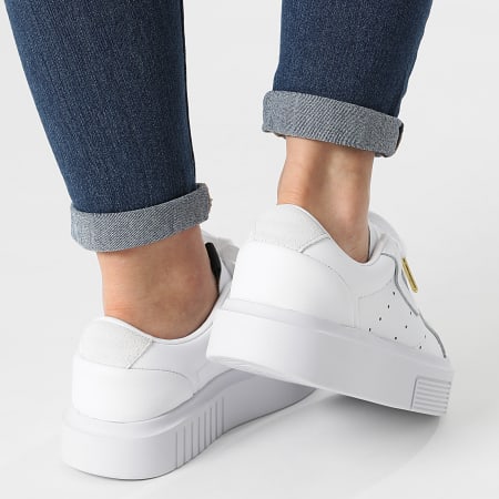 Adidas Originals - Baskets Femme Sleek Super EF8858 Footwear White Cryo White Core Black