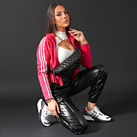 Adidas Originals - Baskets Femme ZX 1K Boost FX6641 Crystal White Metallic Core Black