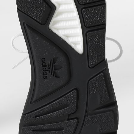 Adidas Originals - Baskets Femme ZX 1K Boost FX6641 Crystal White Metallic Core Black
