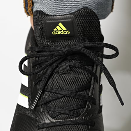 Adidas Sportswear - Baskets RunFalcon 2 GZ8796 Core Black Footwear White Solar Yellow