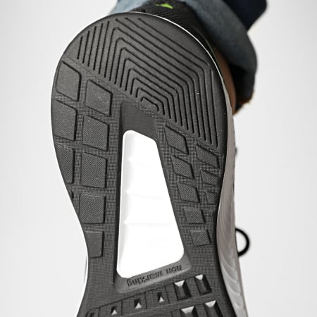 Adidas Performance - Baskets RunFalcon 2 GZ8796 Core Black Footwear White  Solar Yellow - LaBoutiqueOfficielle.com