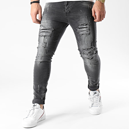 Classic Series - Jean Skinny DHZ-3282-1 Gris Anthracite
