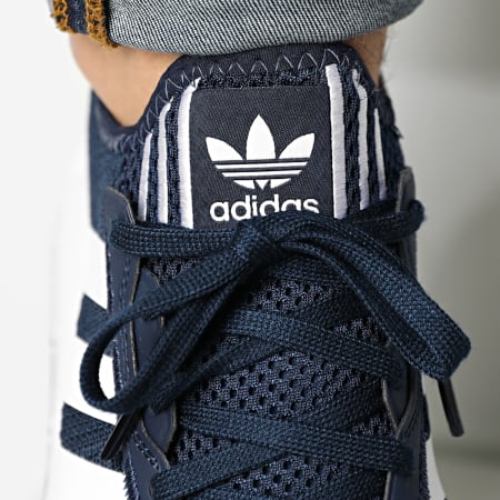 Adidas Originals - Sneakers Swift Run X FY2115 Collegiate Navy Calzature Bianco Core Nero