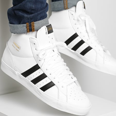 Adidas Originals - Baskets Profi FW3108 Footwear White Core Black Gold Metallic