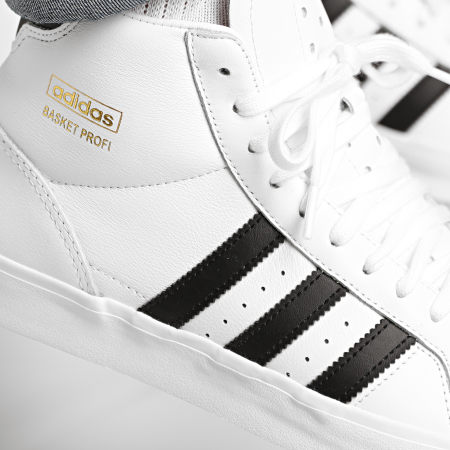 Adidas Originals - Baskets Profi FW3108 Footwear White Core Black Gold Metallic