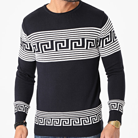 Armita - Pull AVP-151 Bleu Marine - LaBoutiqueOfficielle.com