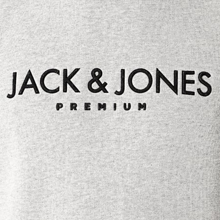 Jack And Jones - Sweat Crewneck Jake Gris Chiné