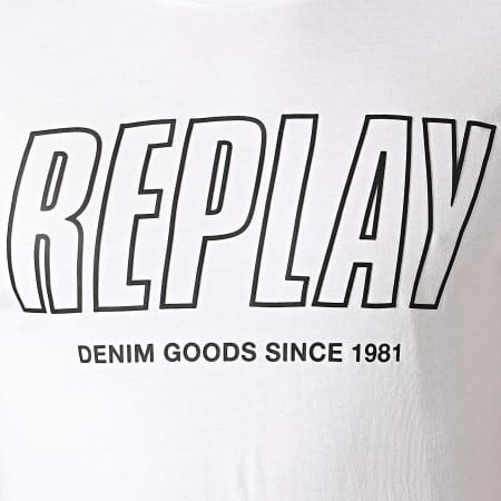 Replay - Tee Shirt M3395 Blanc