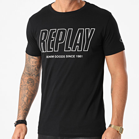 Replay - Tee Shirt M3395 Noir