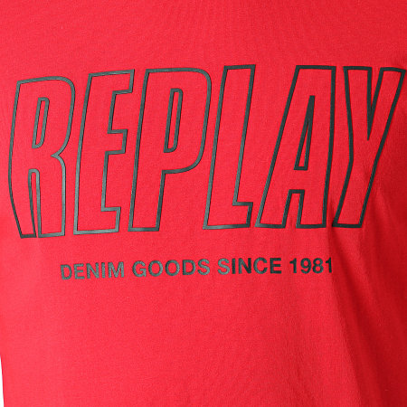 Replay - Tee Shirt M3395 Rouge