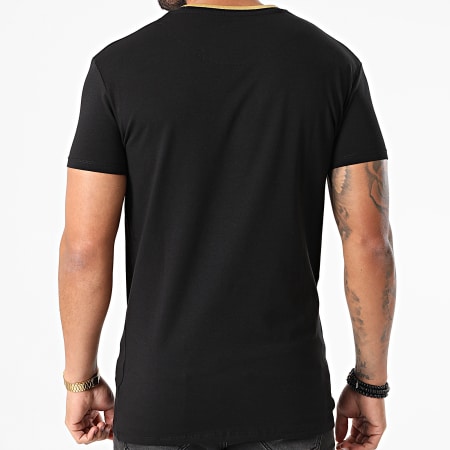 SikSilk - Tee Shirt Straight Hem Gym SS-17975 Noir