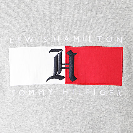 Tommy Hilfiger - Sweat Crewneck Lewis Hamilton Logo 5290 Gris Chiné