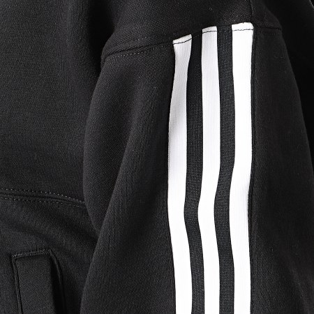 Adidas Originals - Sweat Col Boutonné Femme Fleece GN2941 Noir