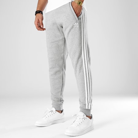 Adidas Originals - Pantalón Jogging Rayas GN3530 Gris Jaspeado