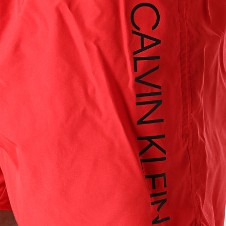 Calvin Klein - Short De Bain Short Runner 0266 Rouge