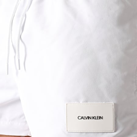 Calvin Klein - Short De Bain Short Drawstring 0277 Blanc