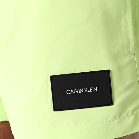 Calvin Klein - Short De Bain Short Drawstring 0277 Vert Anis