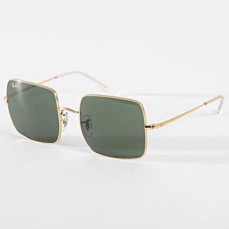 Ray-Ban - Gafas de sol Square 1971 oro verde