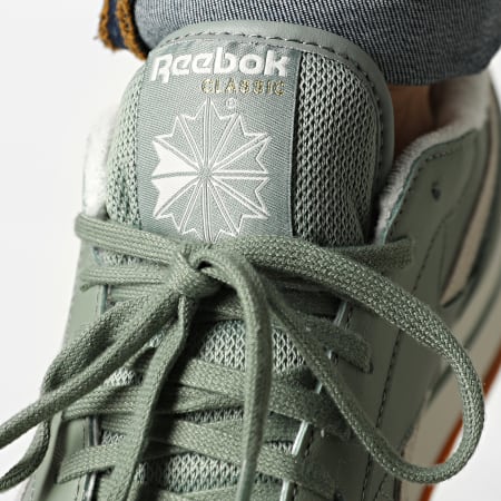 Reebok - Baskets Classic Leather FX1290 Harmony Green Chalk Reebok Lee 3