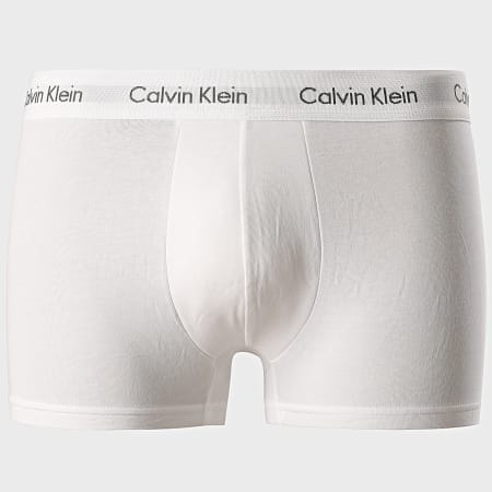 Calvin Klein - Set di 3 boxer in cotone elasticizzato U2664G nero bianco
