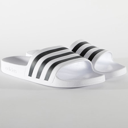 Adidas Sportswear - Claquettes Adilette Aqua F35539 Footwear White Core Black