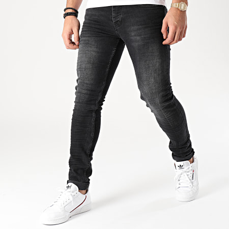 Project X Paris - Jeans skinny TP21027 Nero